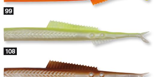 VINILO DELALANDE FIRE EEL 18cm SIN MONTAR 108 (3 unidades)