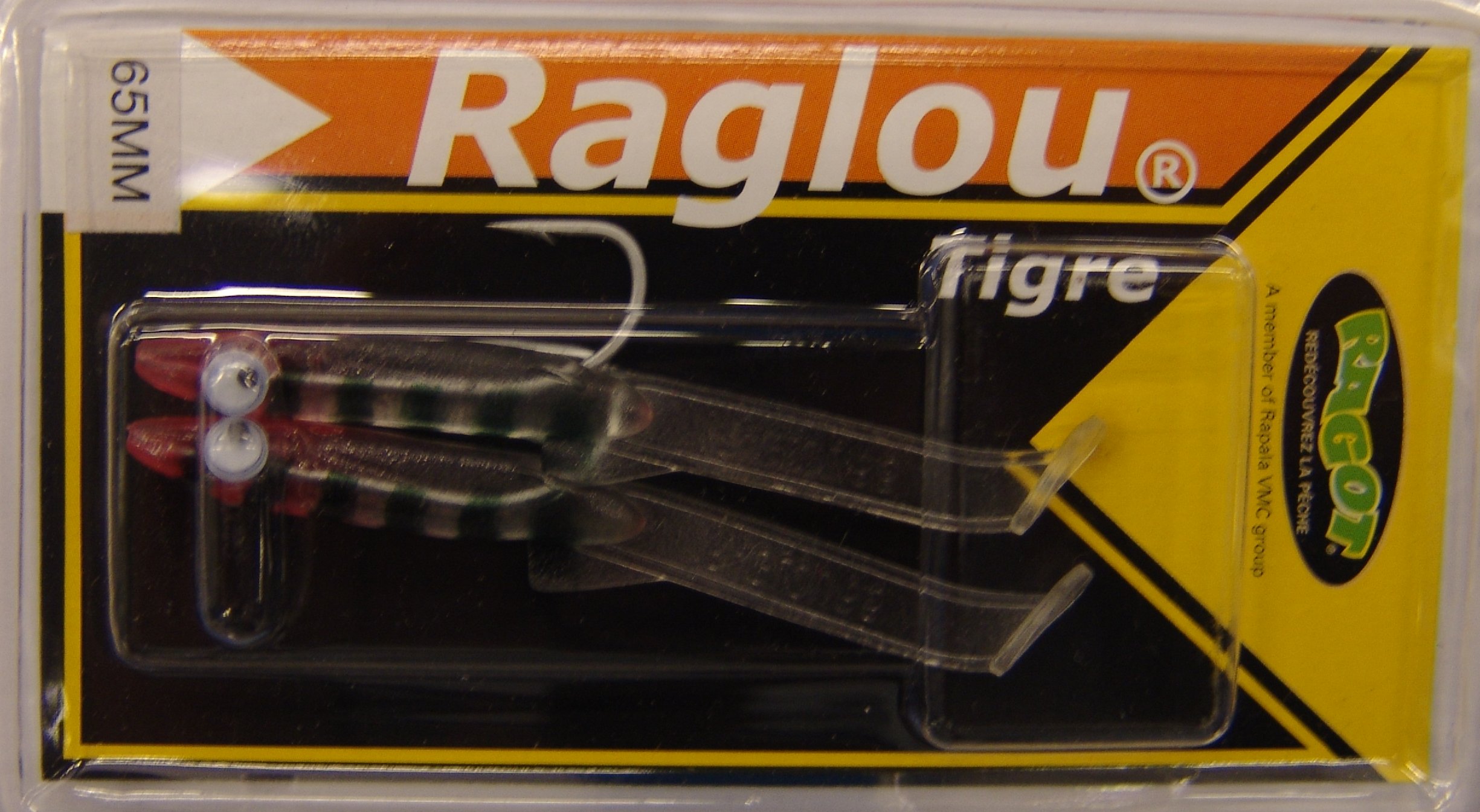 RAGLOU TIGRE 65MM TGM ALEVIN (2 unidades)