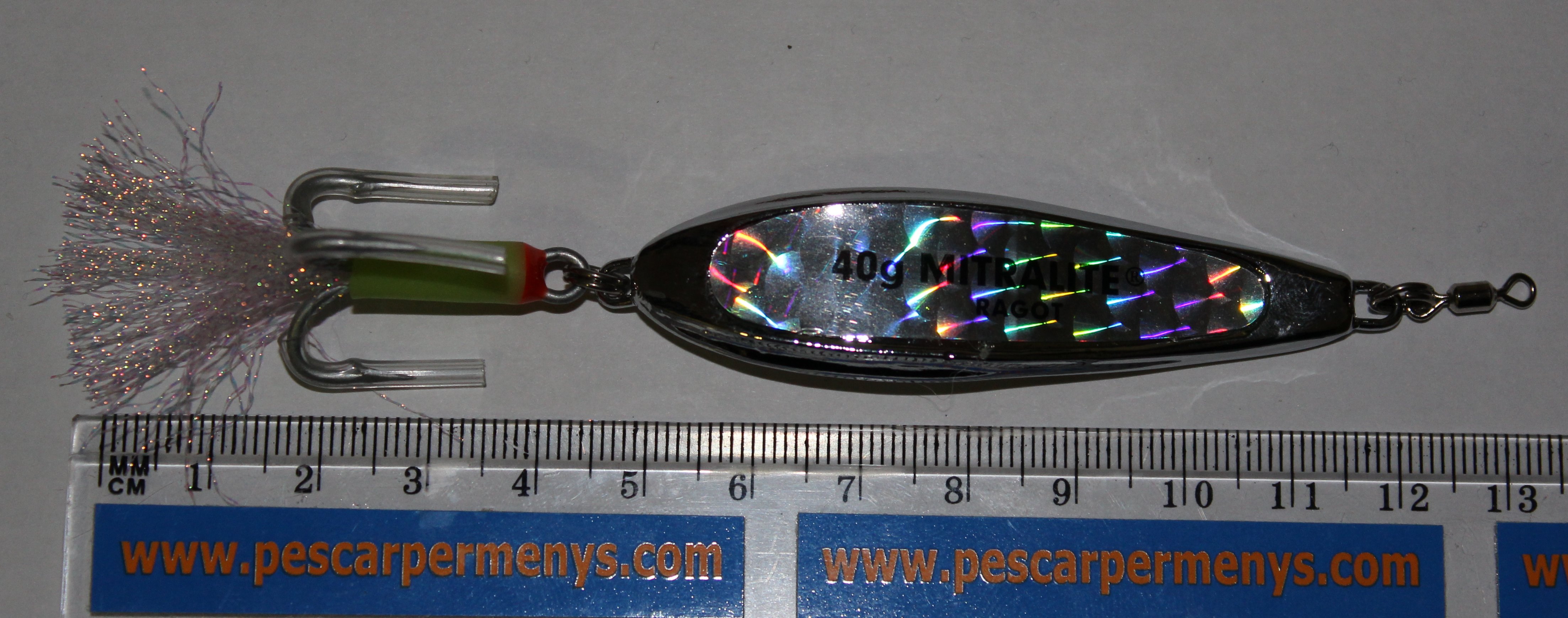 CUCHARILLA ONDULANTE RAGOT MITRALITE 40G