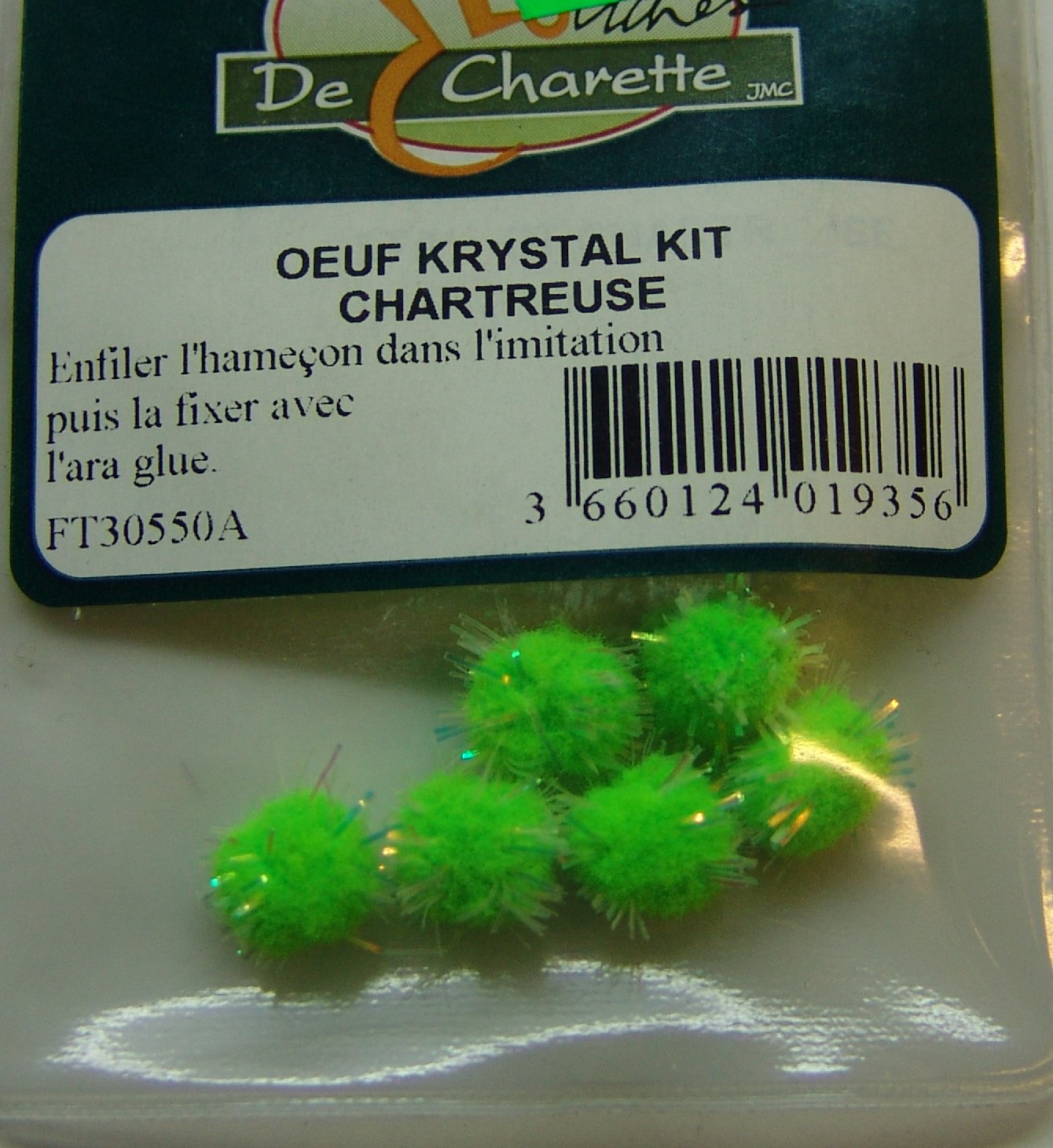 KRYSTAL EGGS JMC CHARTREUSE