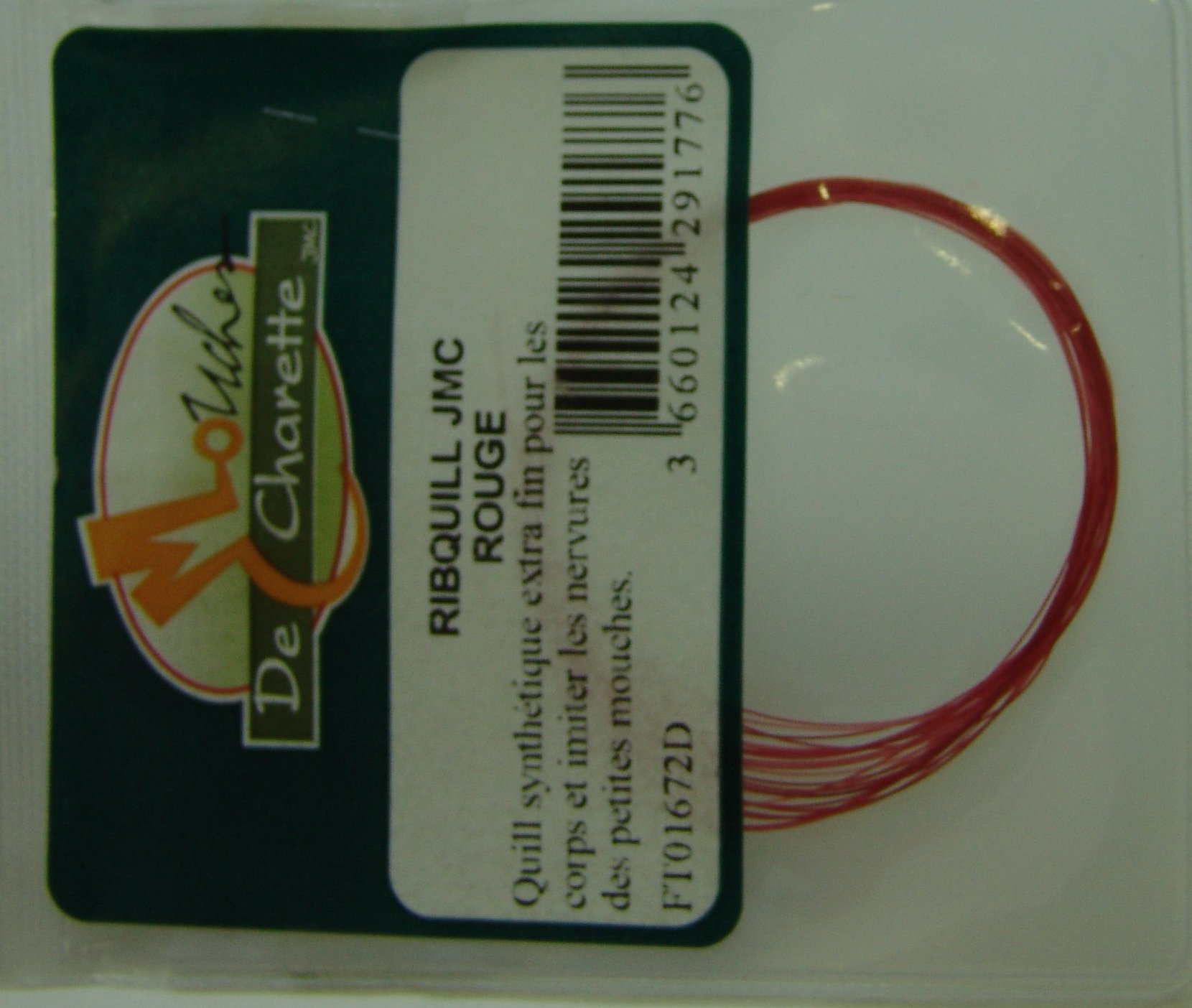 JMC QUILL RIBQUILL SINTETICO EXTRA FINO ROJO