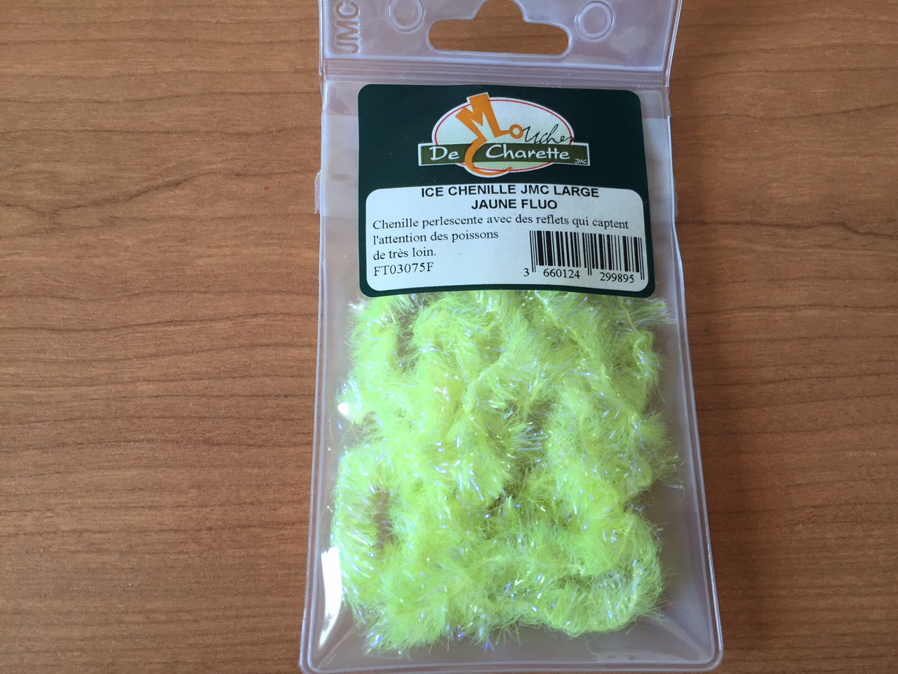 ICE CHENILLE JMC LARGE AMARILLO FLUOR