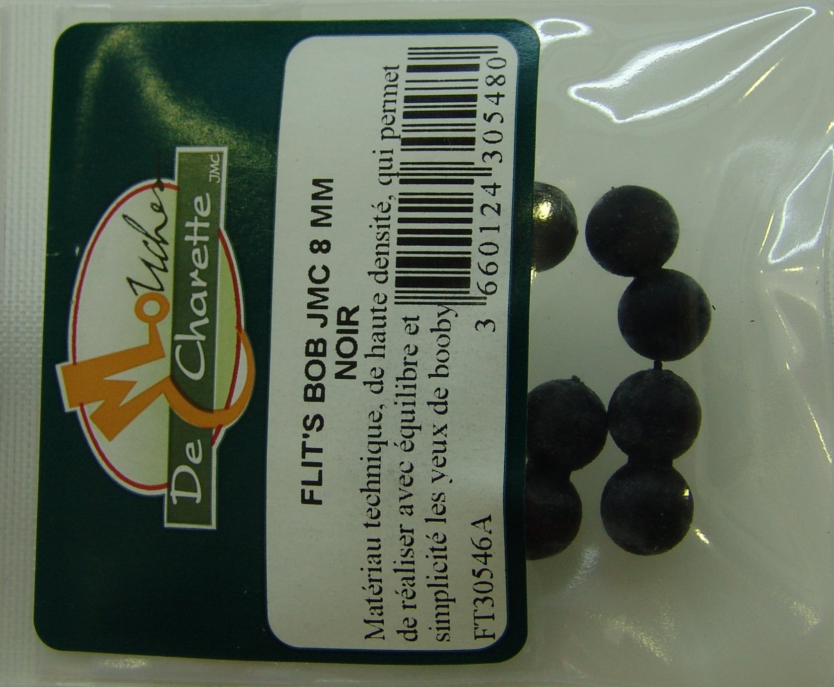 FLIT'S BOB JMC 8 MM NEGRO (OJOS BOBIE)
