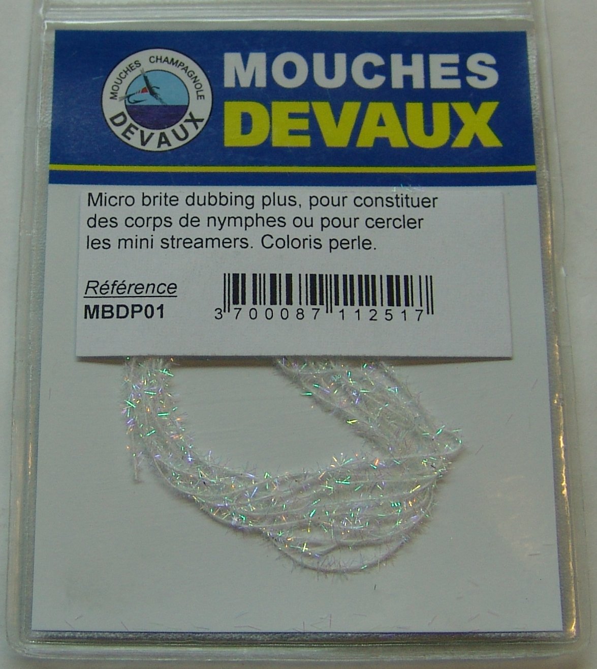 MICRO BRITE DUBBING PLUS 1m COLOR PERLA