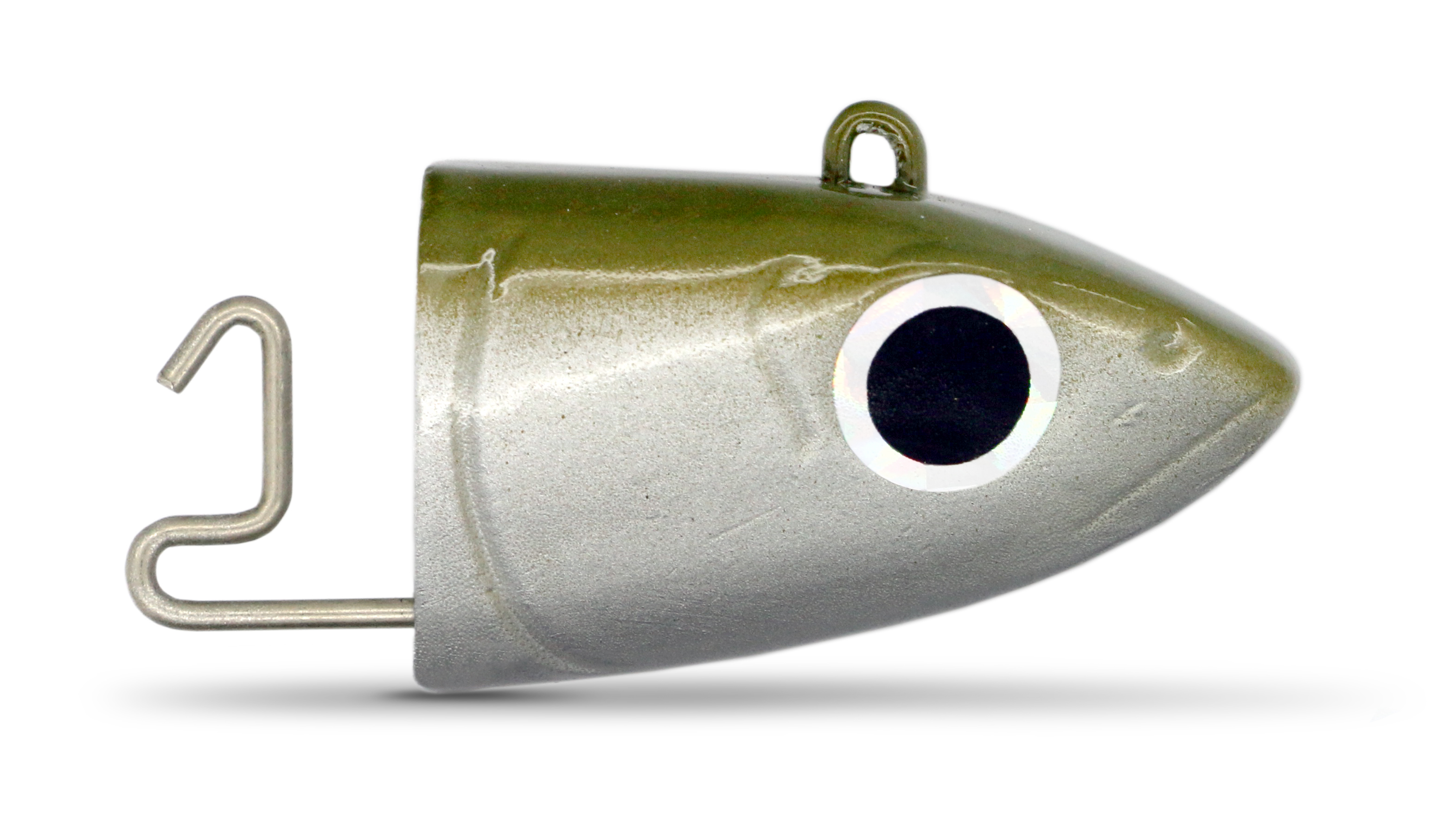 FIIISH - JIG HEAD BLACK MINNOW 120 OFFSHORE T-3 25g - KHAKI (2 unidades)