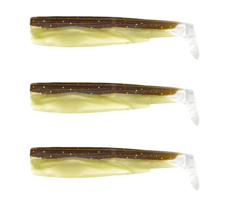 FIIISH BLACK MINNOW 120 TALLA 3 - 3 CUERPOS SPARKLING BROWN