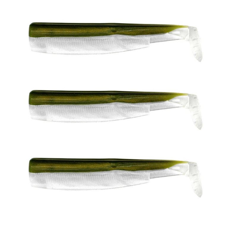 FIIISH BLACK MINNOW 140 TALLA 4 - 3 CUERPOS KHAKI