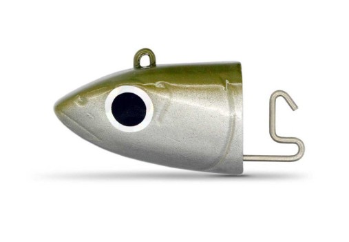 FIIISH - JIG HEAD BLACK MINNOW 200 OFF SHORE- T-6 120g - KHAKI (1 unidad)