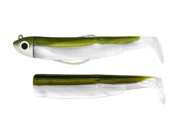 FIIISH BLACK MINNOW COMBO OFF SHORE 160 60GR KHAKI + RECH