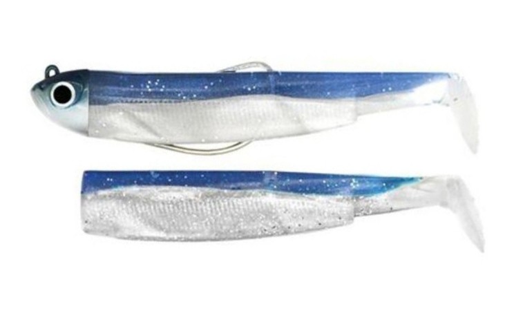 FIIISH BLACK MINNOW COMBO OFF SHORE 160 60GR BLUE + RECH