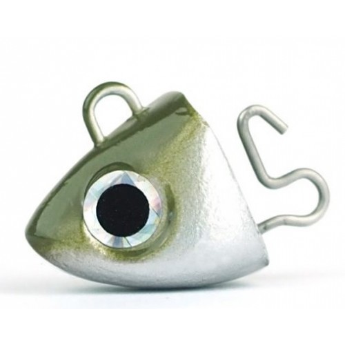 FIIISH - BLACK MINNOW 70mm jig heads Search 4,5g - KHAKI(2 unidades)