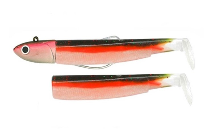 FIIISH BLACK MINNOW 160mm Combo Deep - 90g Glow - Candy Green+cuerpo Candy
