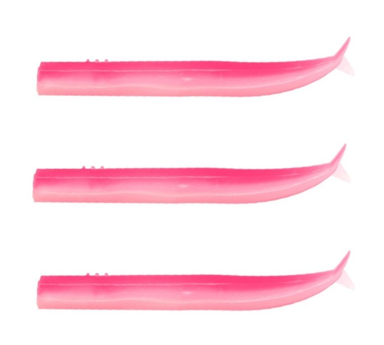 FIIISH BLACK CRAZY SAND EEL 180 - 3 CUERPOS FLUO PINK