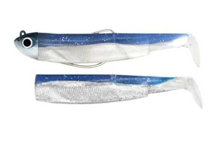 FIIISH BLACK MINNOW COMBO OFF SHORE 90 10gr BLUE + RECH