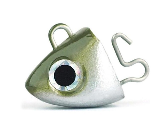 FIIISH - BLACK MINNOW N 2.5 jig heads Search 16g - KHAKI (2 unidades)