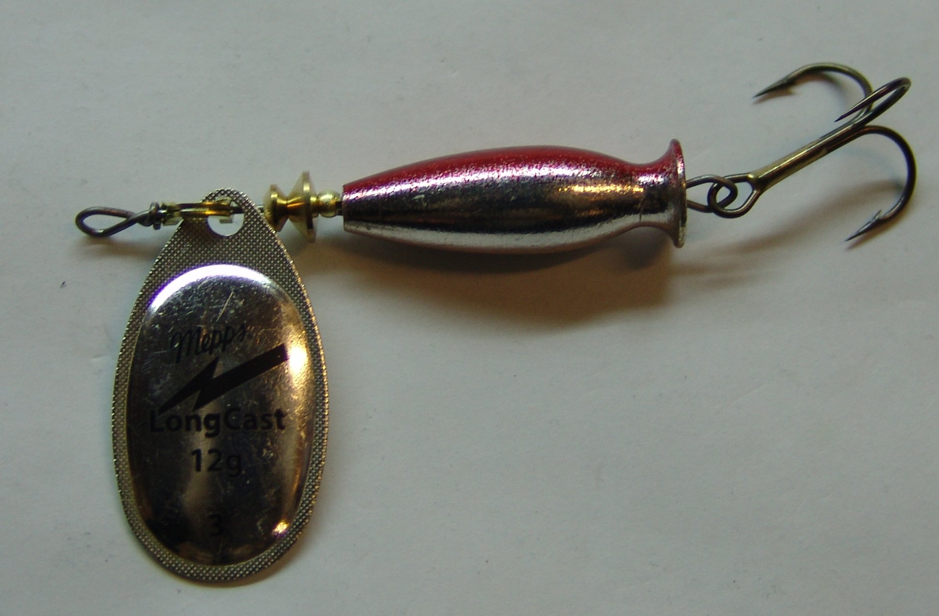 CUCHARILLA MEPPS LONG CAST 3 PLATA