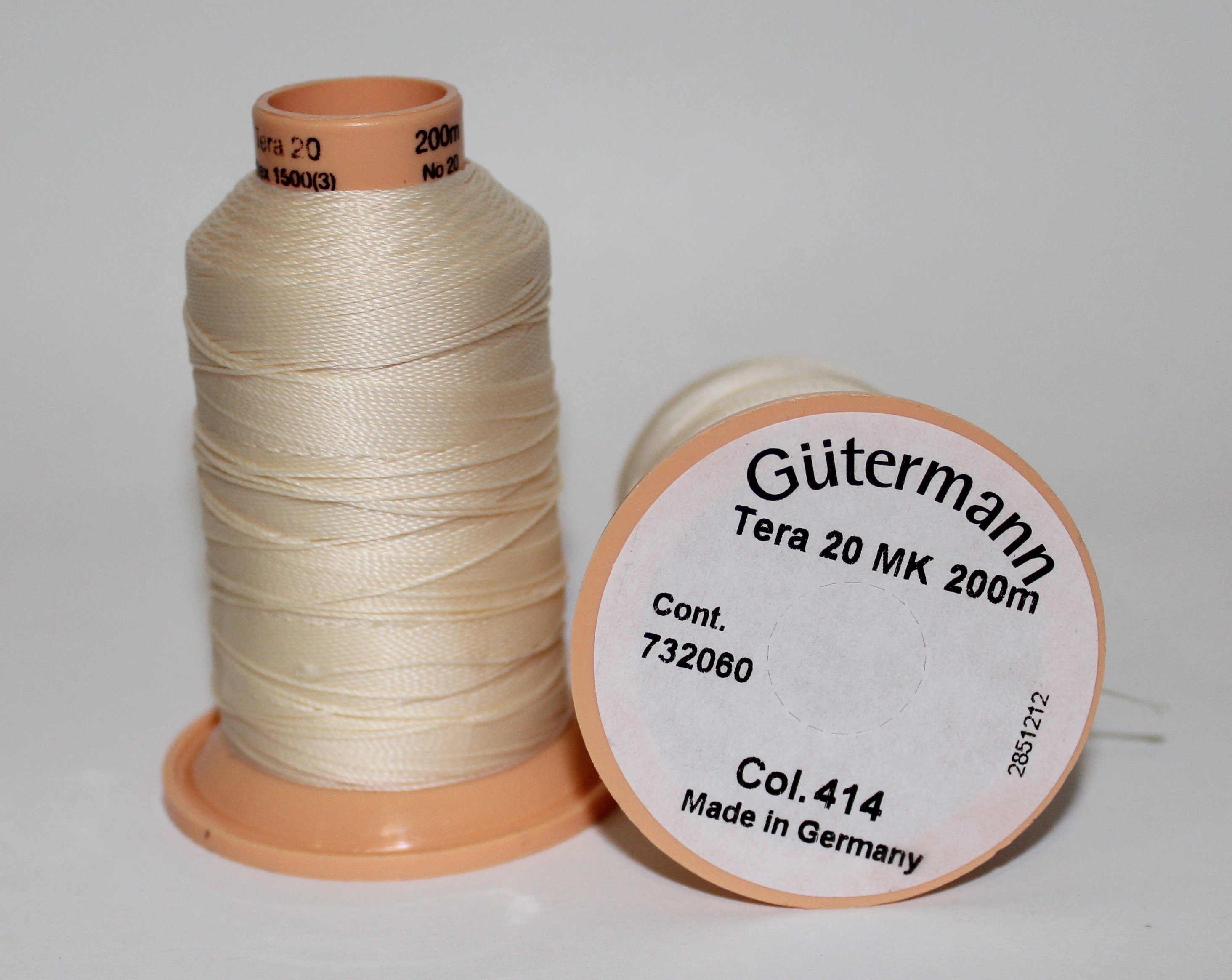 HILO ANILLAR 200 m- TERA 20 MK - COL.414 CREMA