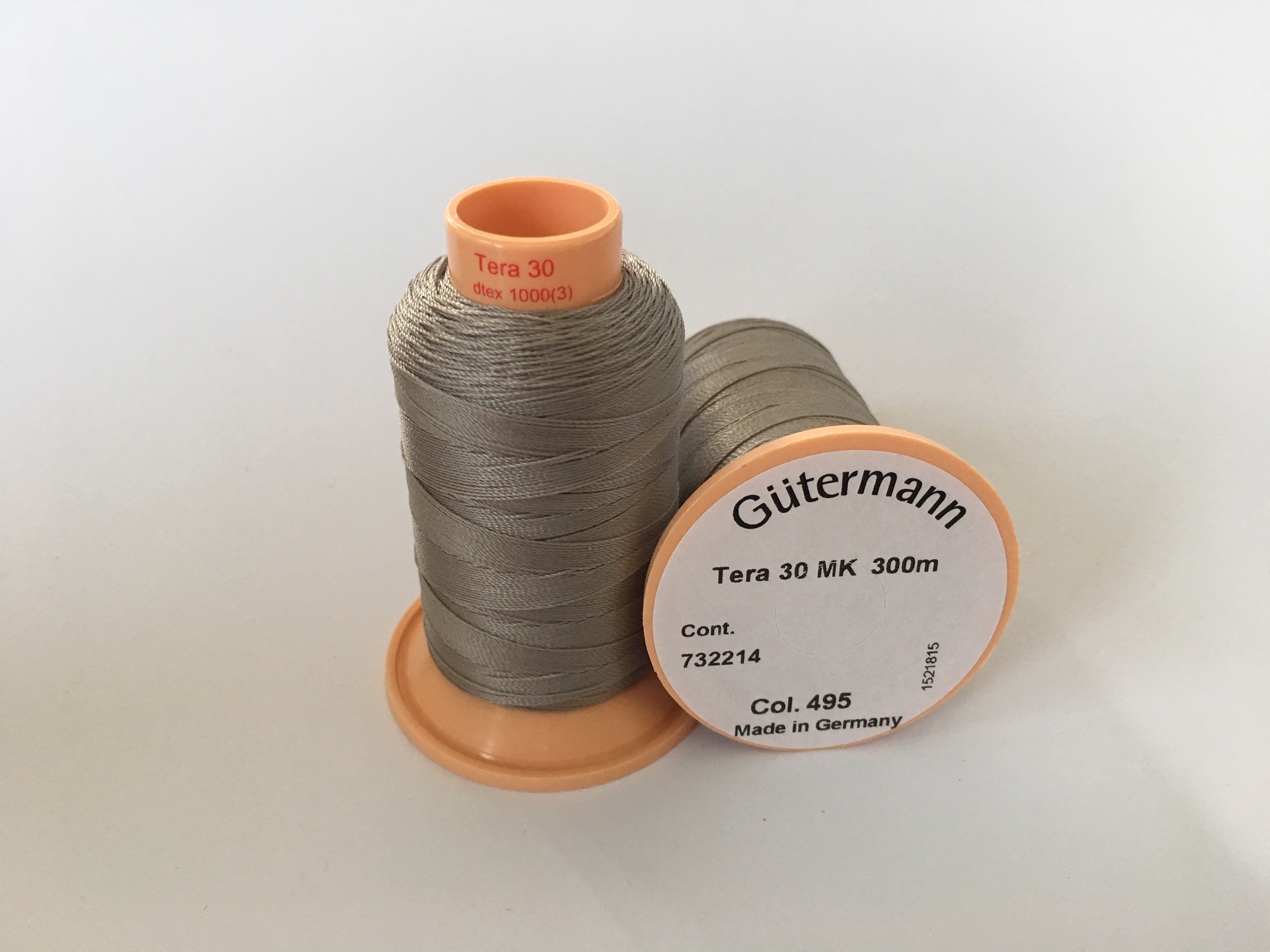 HILO ANILLAR 300 m- TERA 30 MK - COL. 495 GRIS