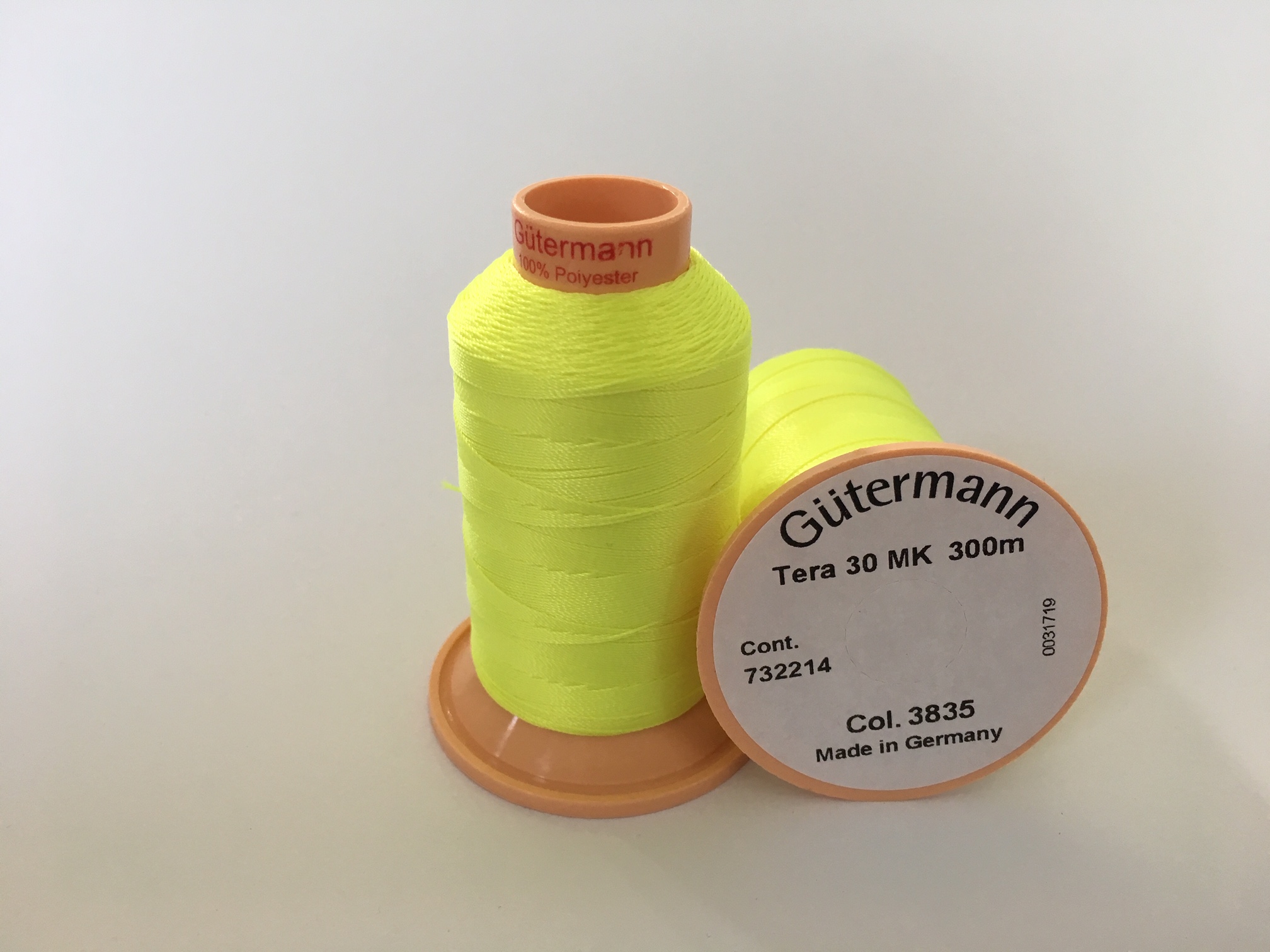 HILO ANILLAR 300 m- TERA 30 MK - COL.3835 AMARILLO FLUOR [4008015584078] -  5,75€ : Tienda online de pesca