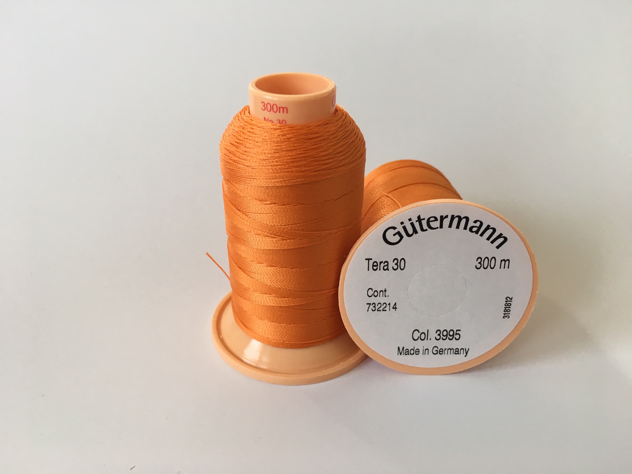 HILO ANILLAR 300 m- TERA 30 MK - COL. 3995 NARANJA