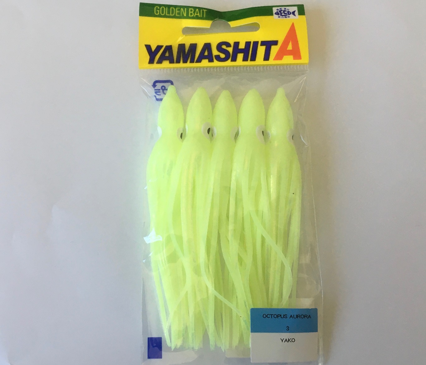 PULPO YAMASHITA 3.0" (90mm) YAKO (5 unidades)
