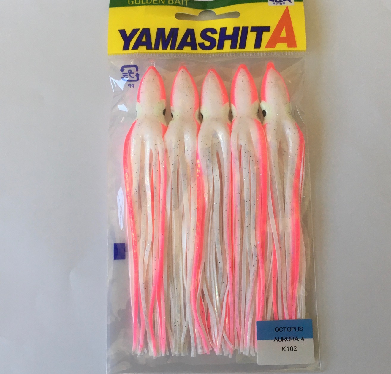 PULPO YAMASHITA 4.0" (105mm) K-102 (5 unidades)