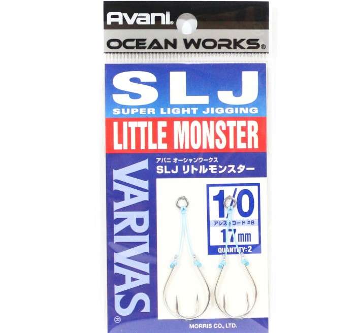 VARIVAS OW SUPER LIGHT JIGGING LITTLE MONSTER 1/0 13mm (2 unidades)