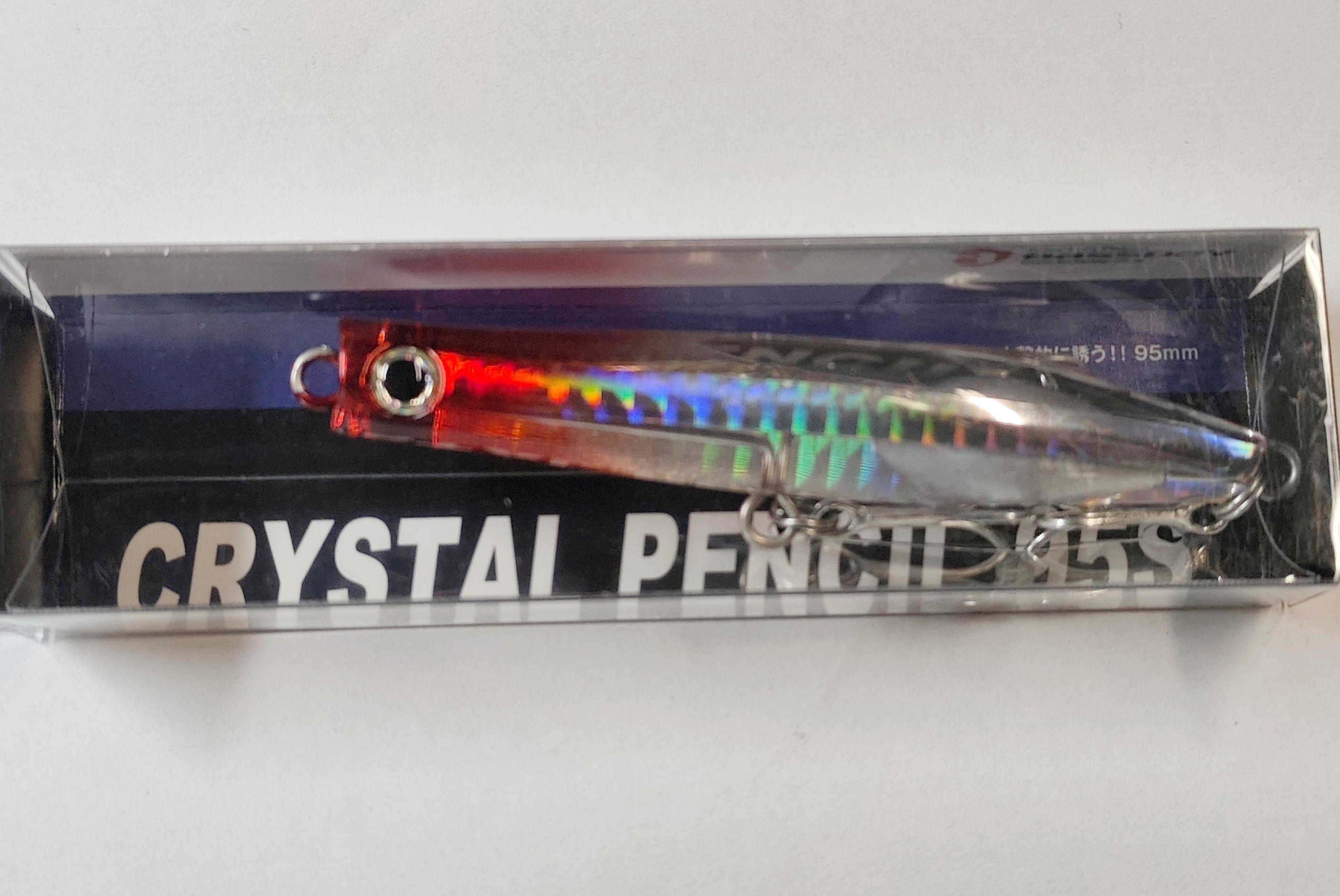 BASSDAY CRYSTAL PENCIL 95S SINKING 95mm 30gr