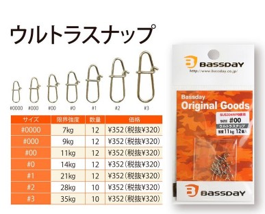 BASSDAY GRAPAS TALLA 00 - 12kg - 12 unidades