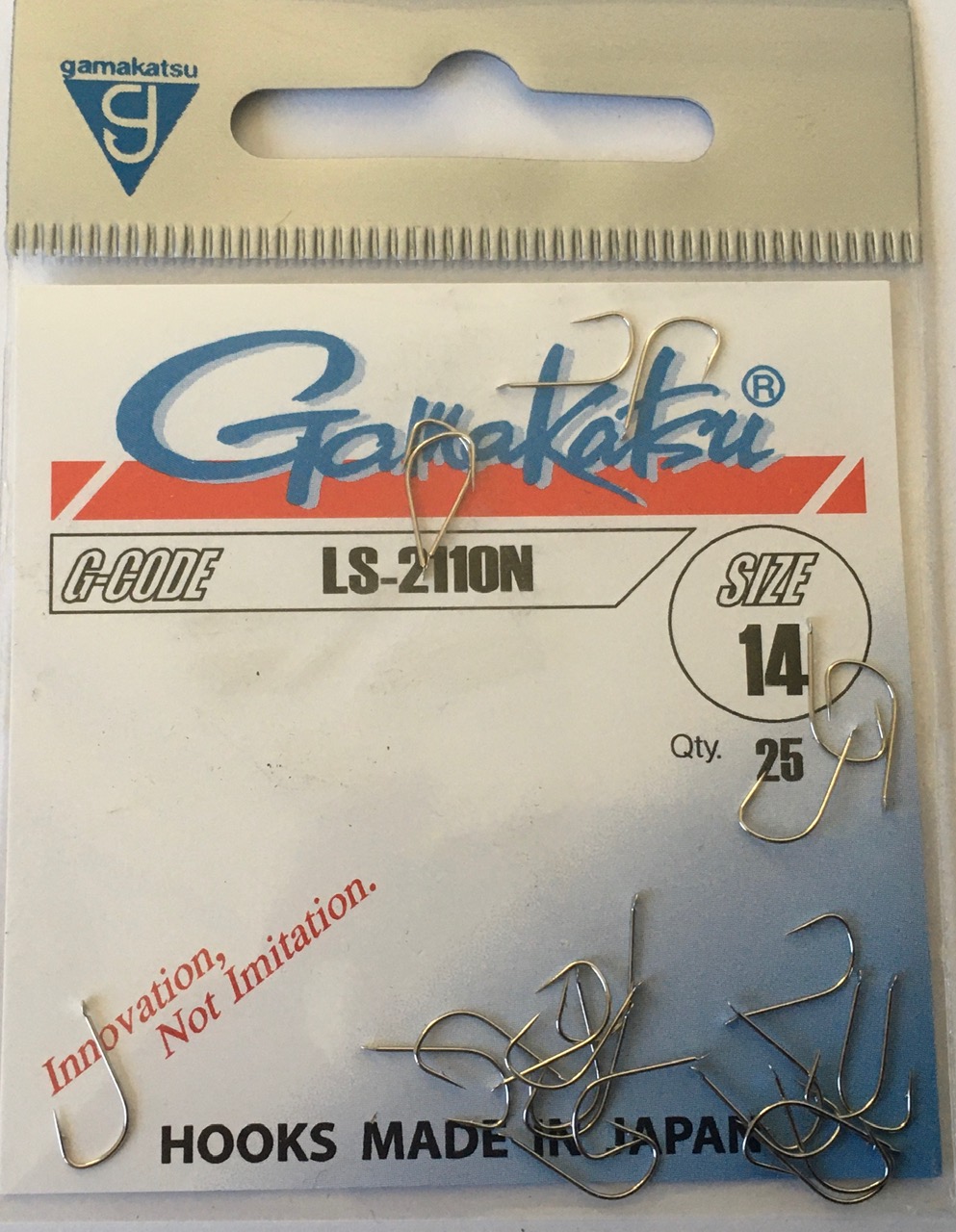 ANZUELO GAMAKATSU 2110N 14 (25 unidades)