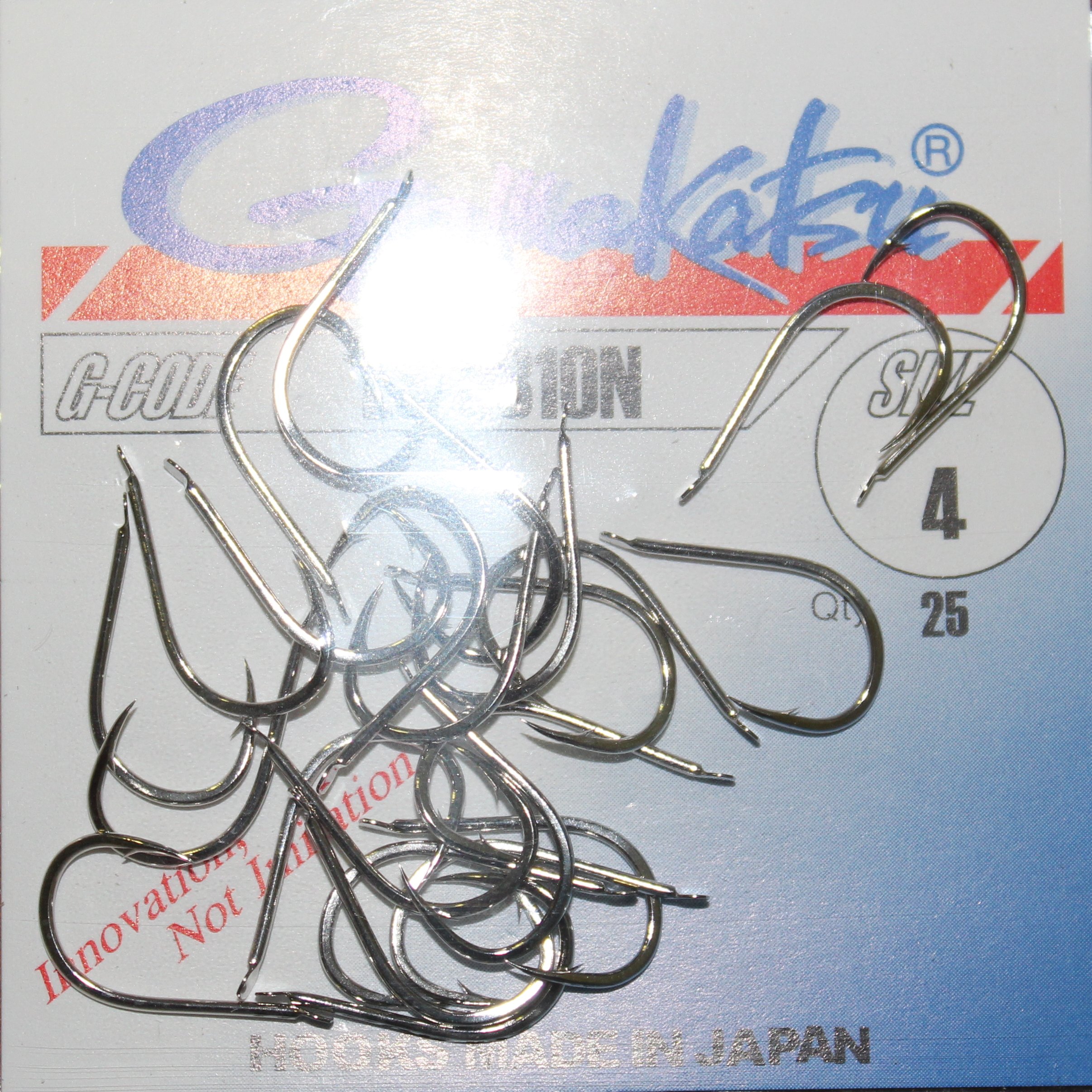 ANZUELO GAMAKATSU 3310N Nº4 (25u)