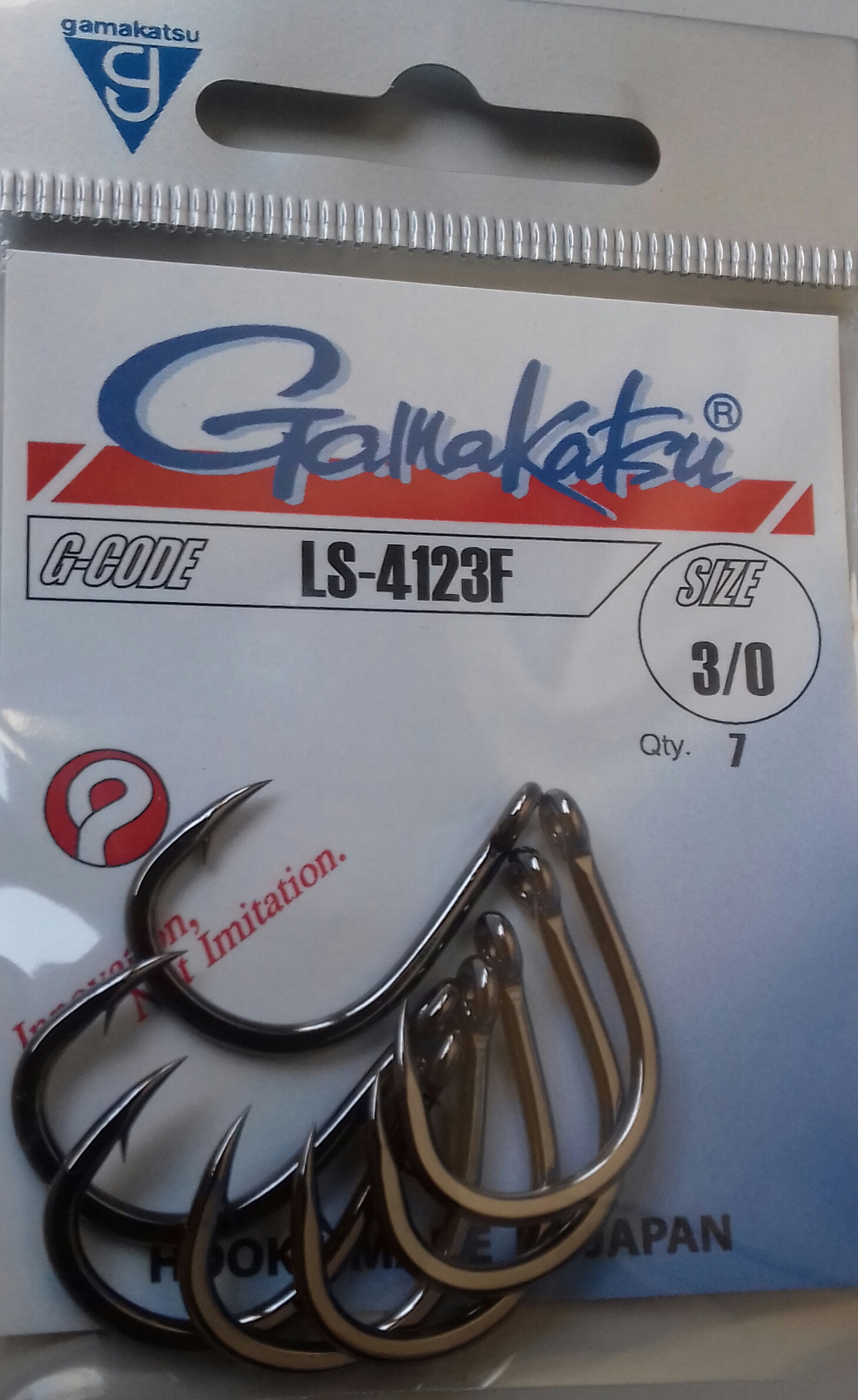 ANZUELO GAMAKATSU 4123F Nº3/0  (7 unidades)
