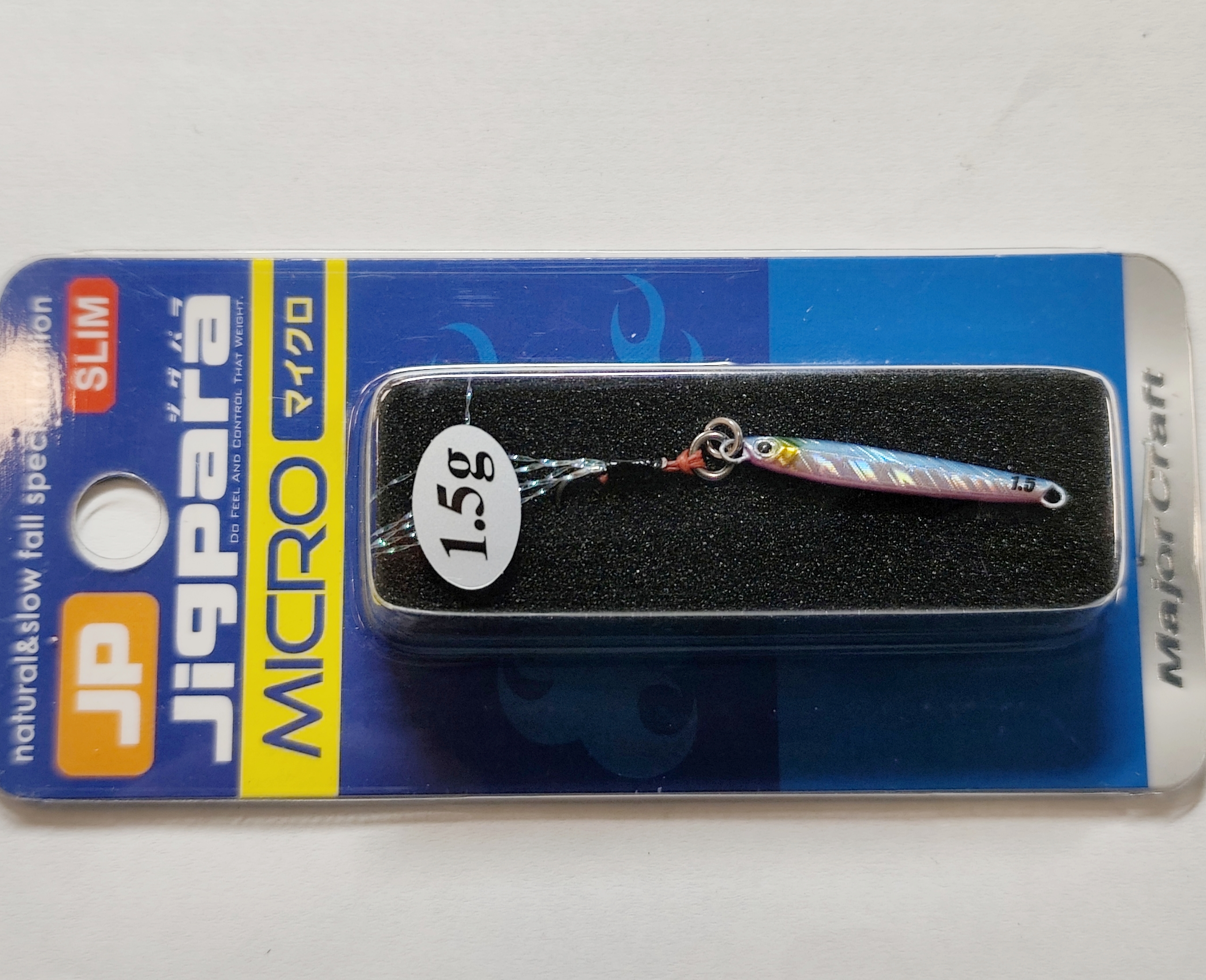MAJORCRAFT JIGPARA MICRO SLIM 1.5gr BLUE PINK