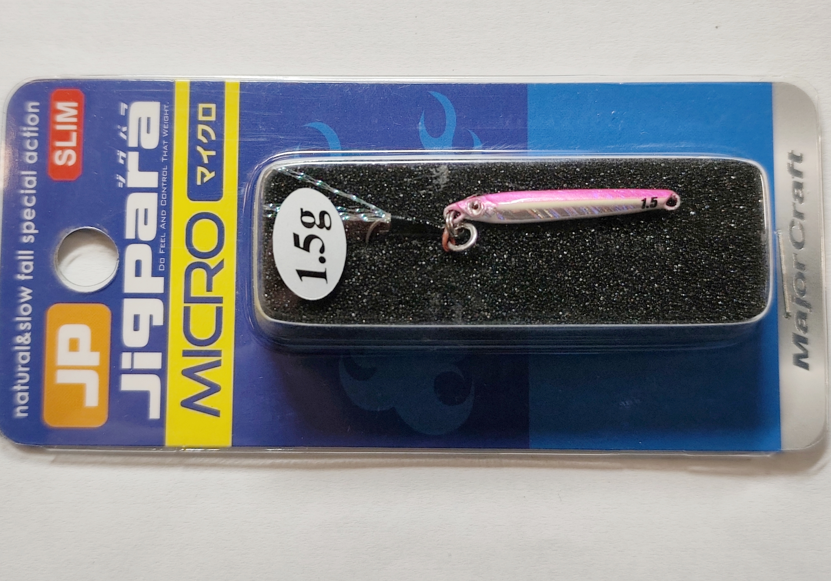 MAJORCRAFT JIGPARA MICRO SLIM 1.5gr GLOW PINK