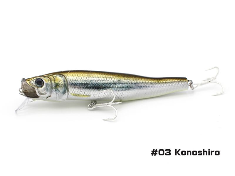 LITTLE JACK FORMA GLOSS 125mm 23gr FLOATING 03 KONOSHIRO