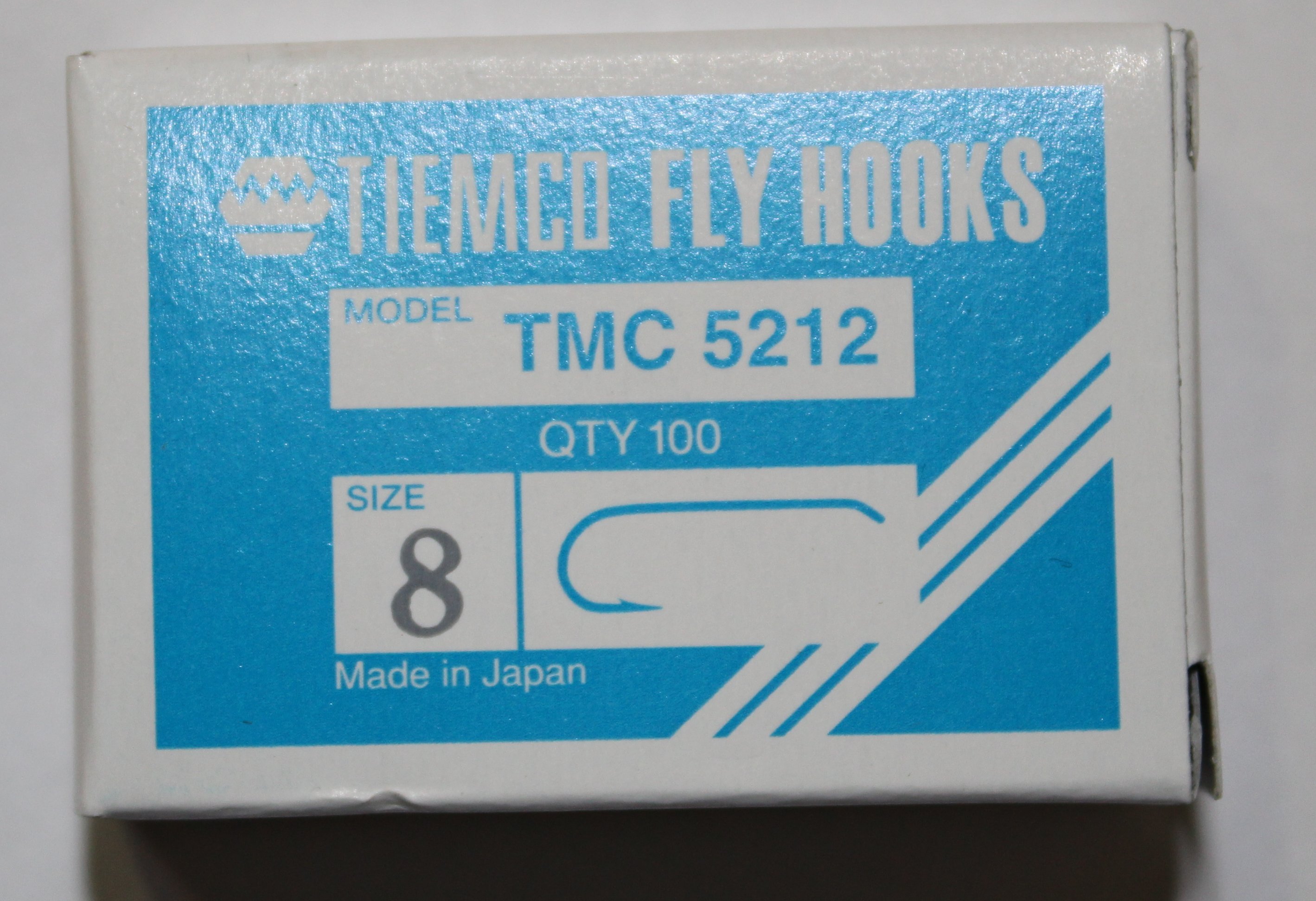 ANZUELO TIEMCO TMC-5212 Nº 08 Caja de 100 uds