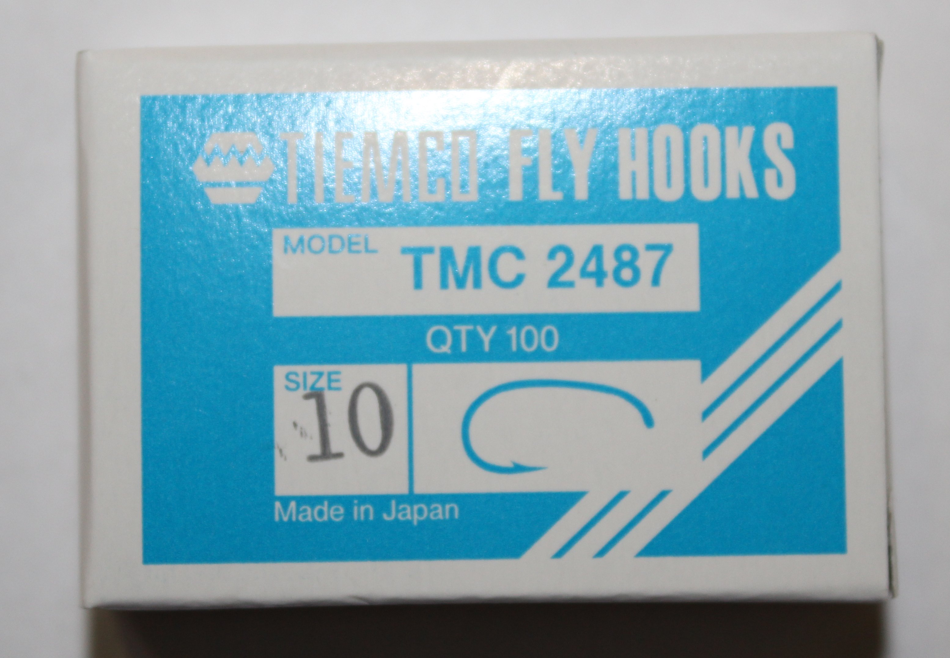 ANZUELO TIEMCO TMC-2487 Nº 10 Caja de 100 uds