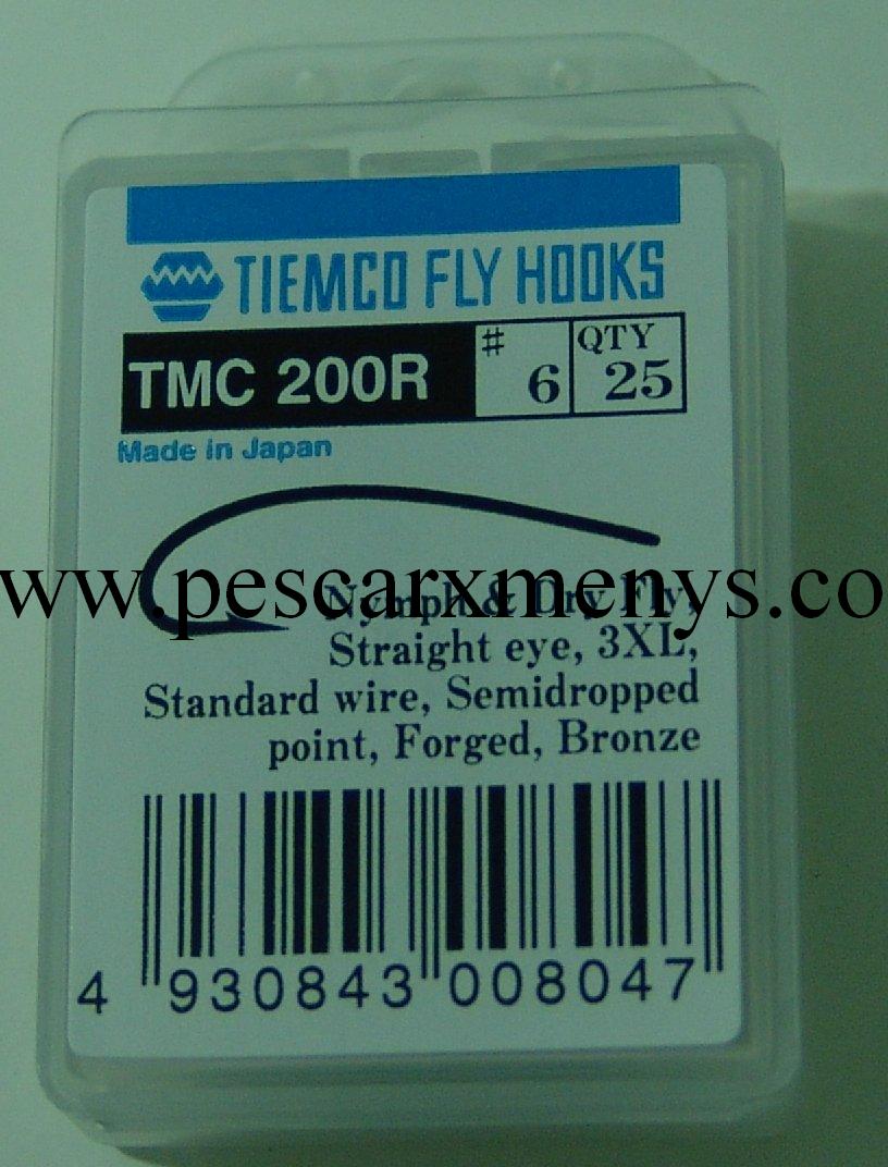 ANZUELO TIEMCO TMC-200R Nº 6 Caja de 20 uds