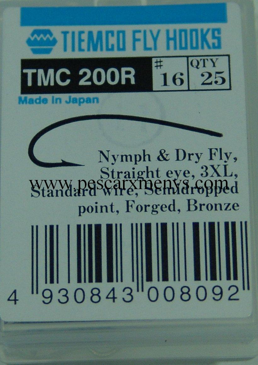 ANZUELO TIEMCO TMC-200R Nº 16 Caja de 20 uds