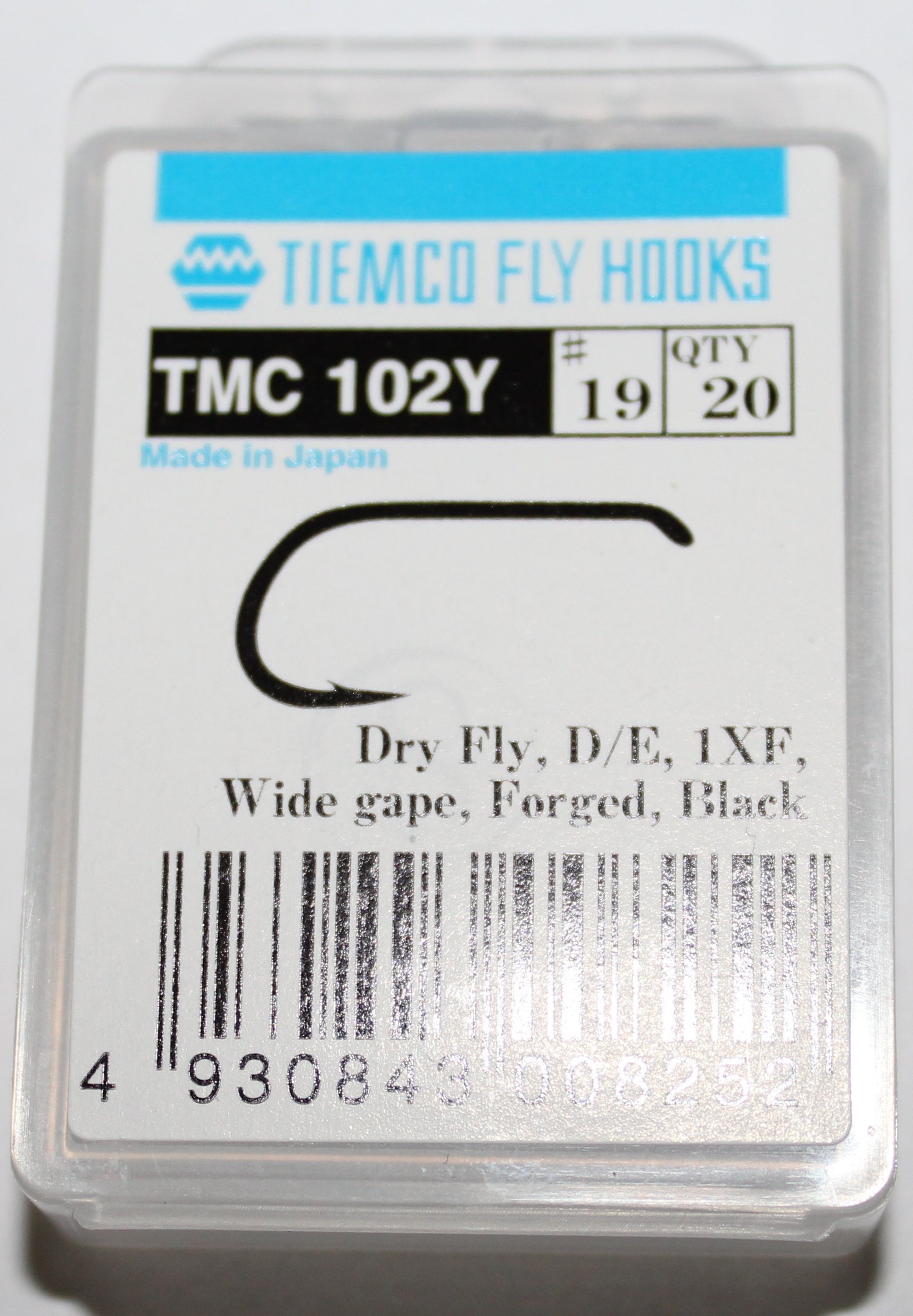 ANZUELO TIEMCO TMC-102Y Nº 19 Caja de 20 uds