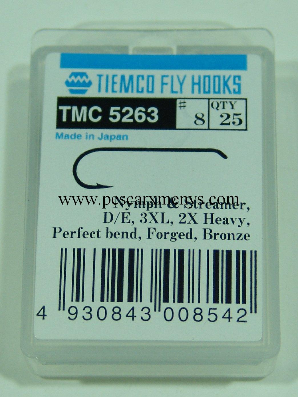 ANZUELO TIEMCO TMC-5263 Nº 08 Caja de 20 uds