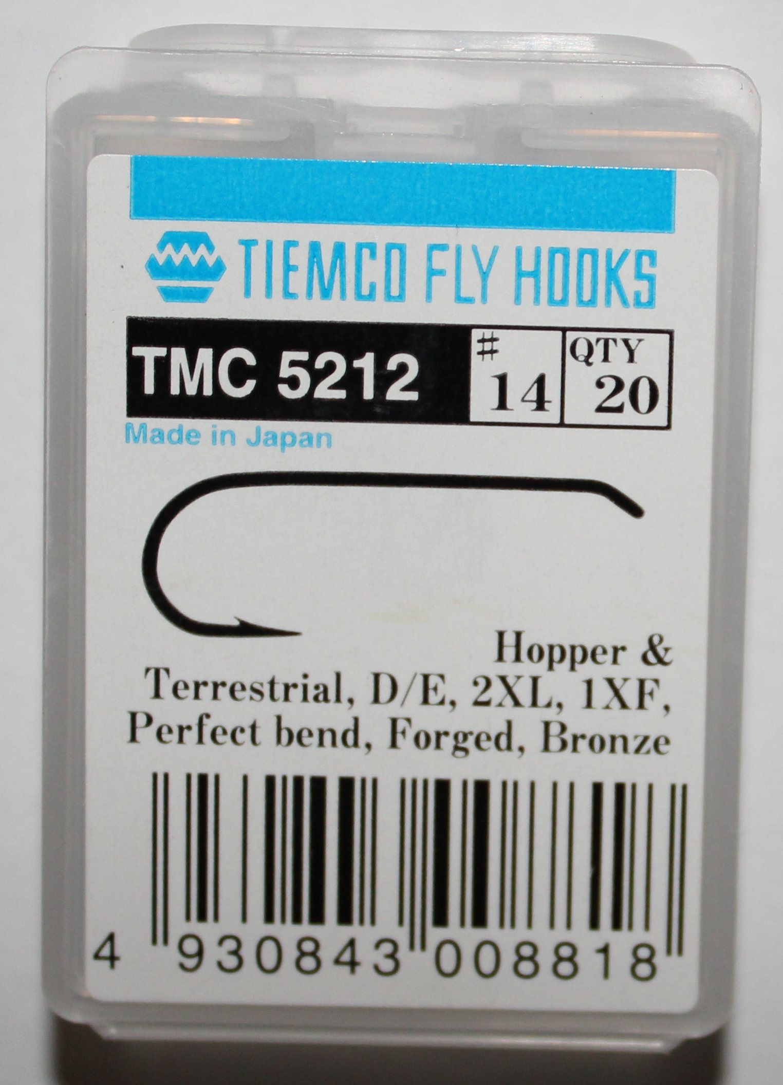 ANZUELO TIEMCO TMC-5212 Nº 14 Caja de 20 uds