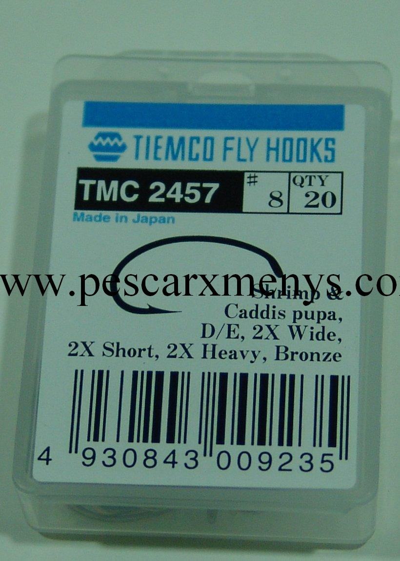 ANZUELO TIEMCO TMC-2457 Nº 8 Caja de 20 uds
