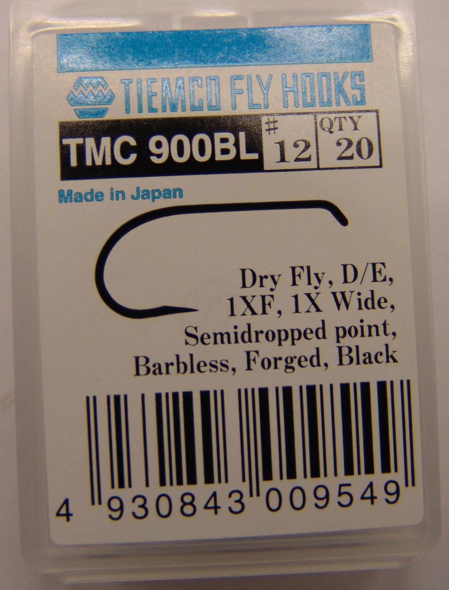 ANZUELO TIEMCO TMC-900BLC Nº 12 CAJA 20 uds