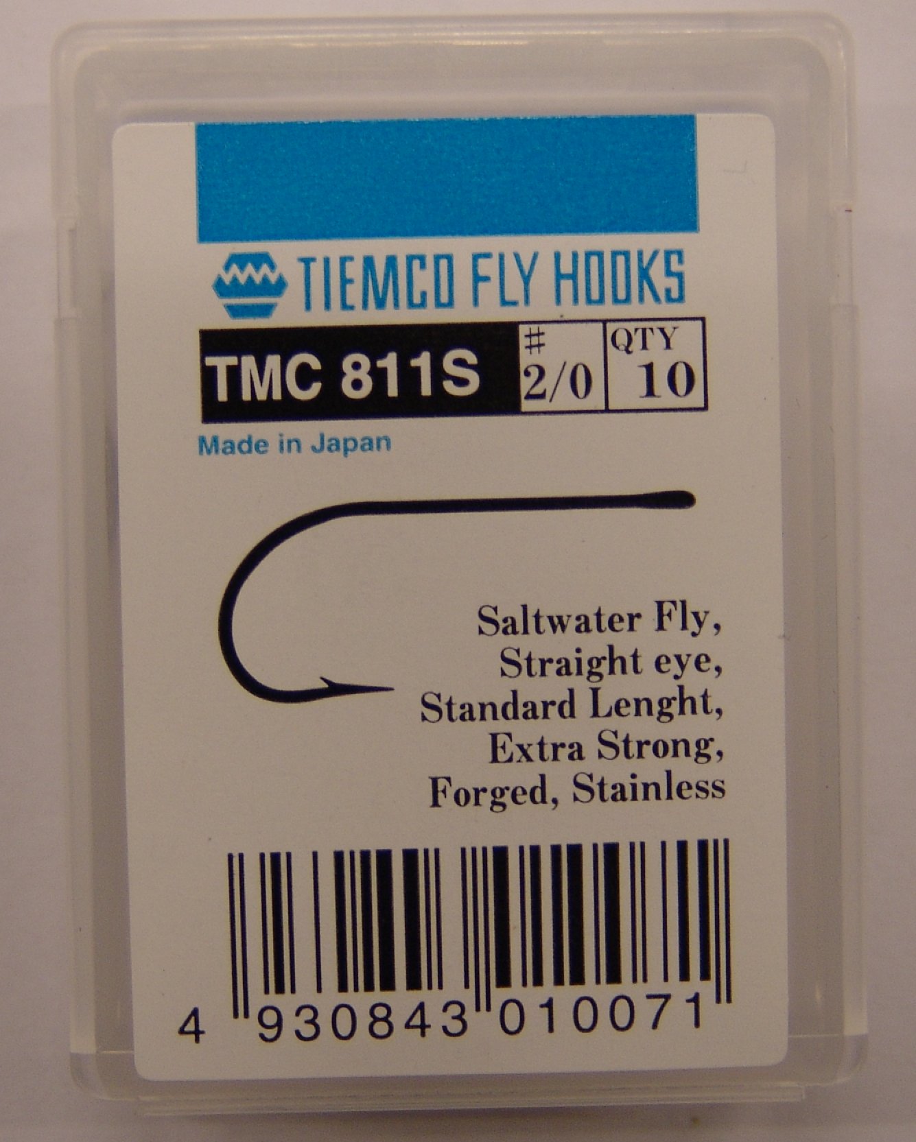 ANZUELO TIEMCO TMC-811 Nº 2/0 Caja de 12 uds