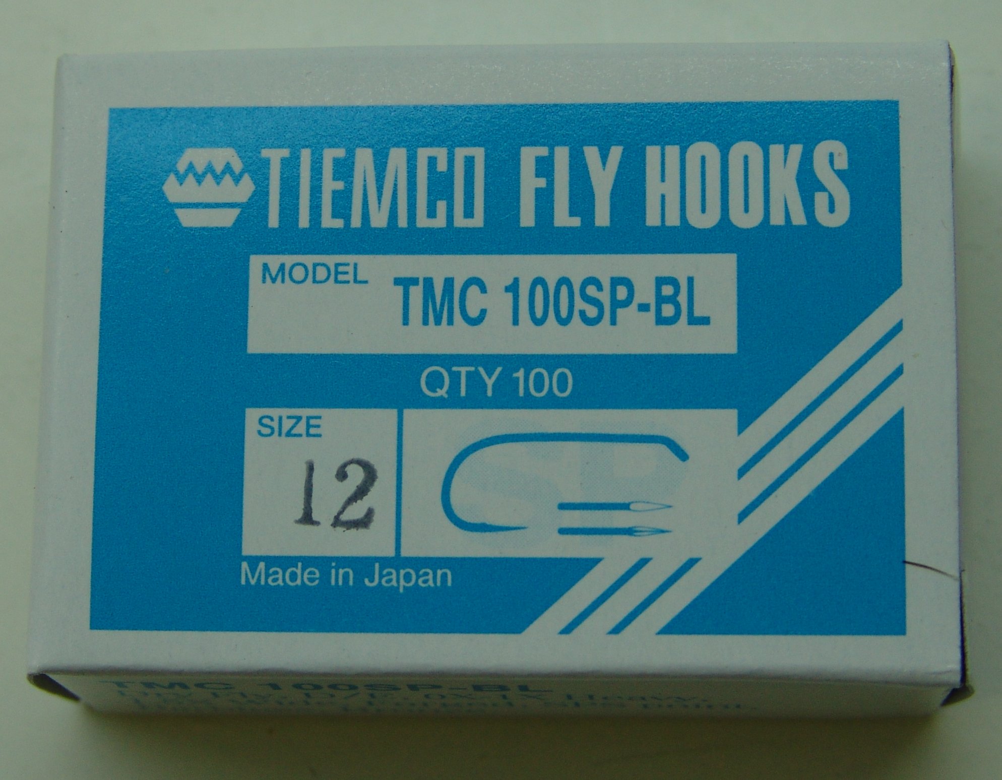 ANZUELO TIEMCO TMC-100SPBLB Nº12 Caja 100 uds