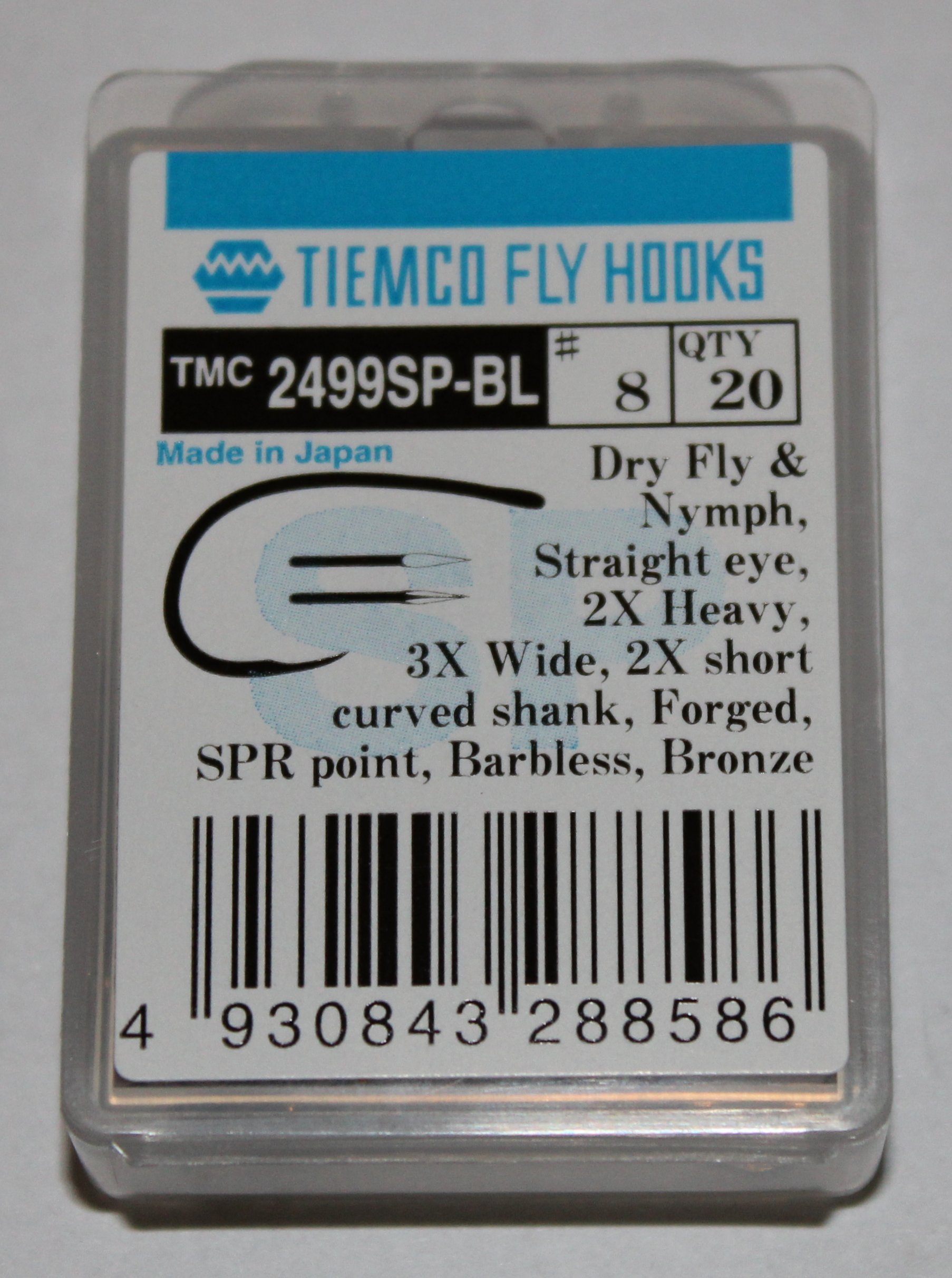 ANZUELO TIEMCO TMC-2499SPBLC Nº8 CAJA 20 uds