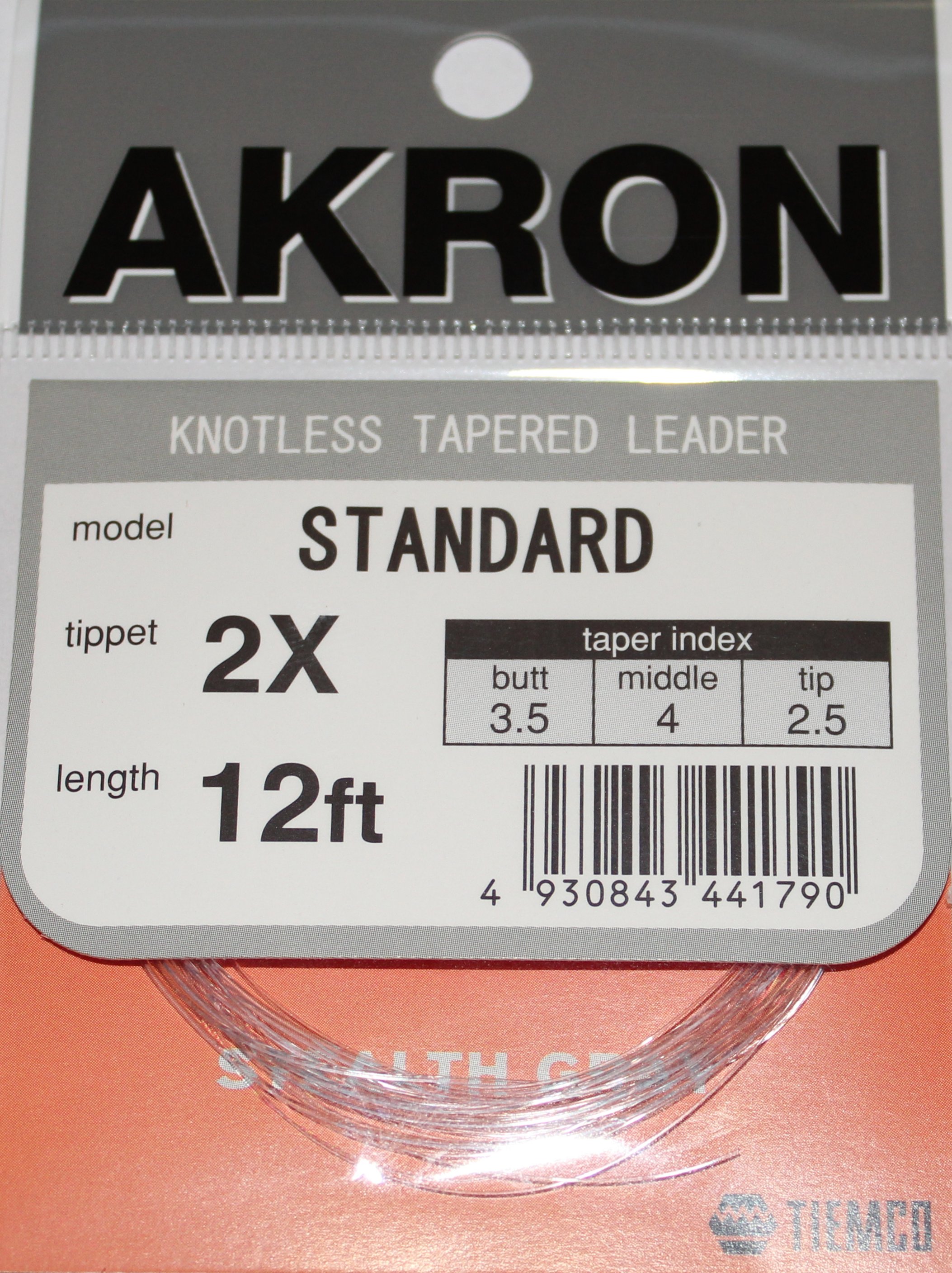 BAJO LINEA MOSCA - TIPPET AKRON LEATHER 12FT 2X