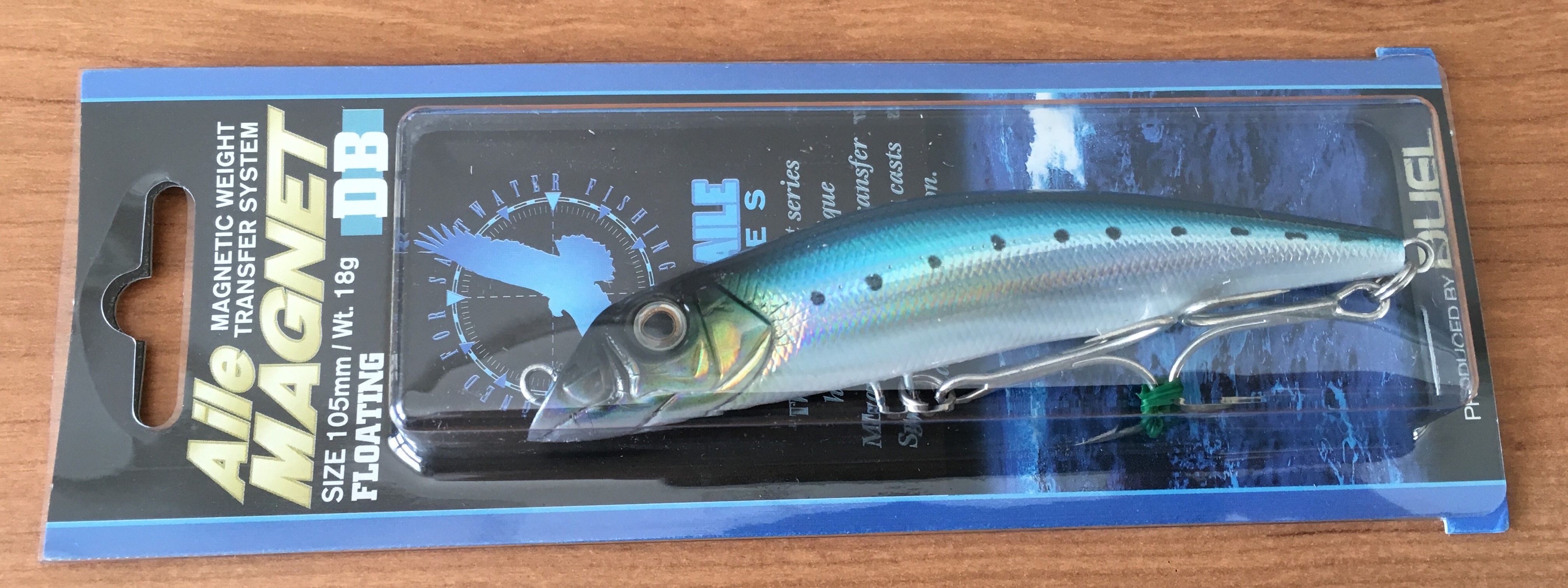 DUEL AILE MAGNET DB F 105 F658-HIW