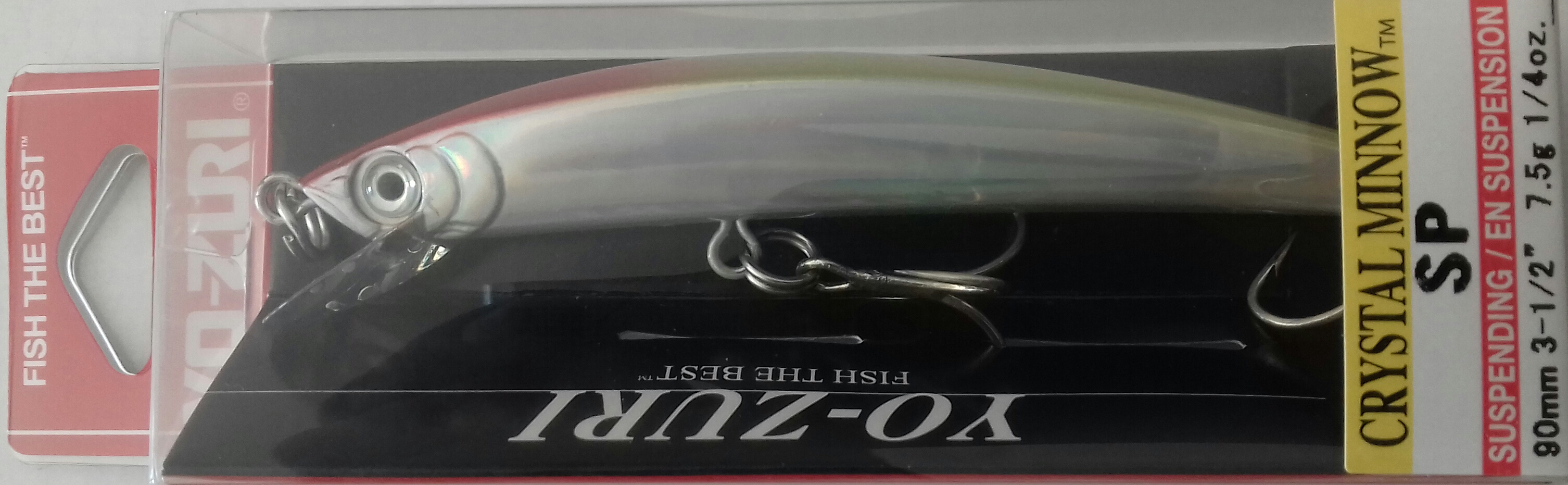 YO-ZURI CRYSTAL MINNOW SP90 R467-CR